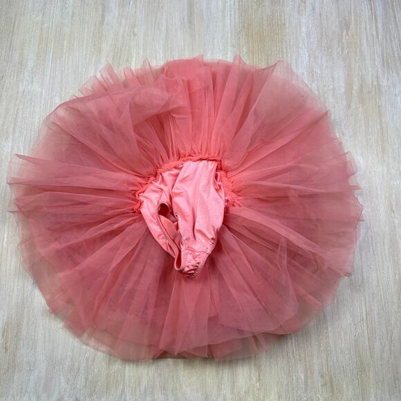 Curtain Call Costumes Pink Peach Paradise Sequin Tulle Dance Recital Dress CSM - Picture 12 of 16